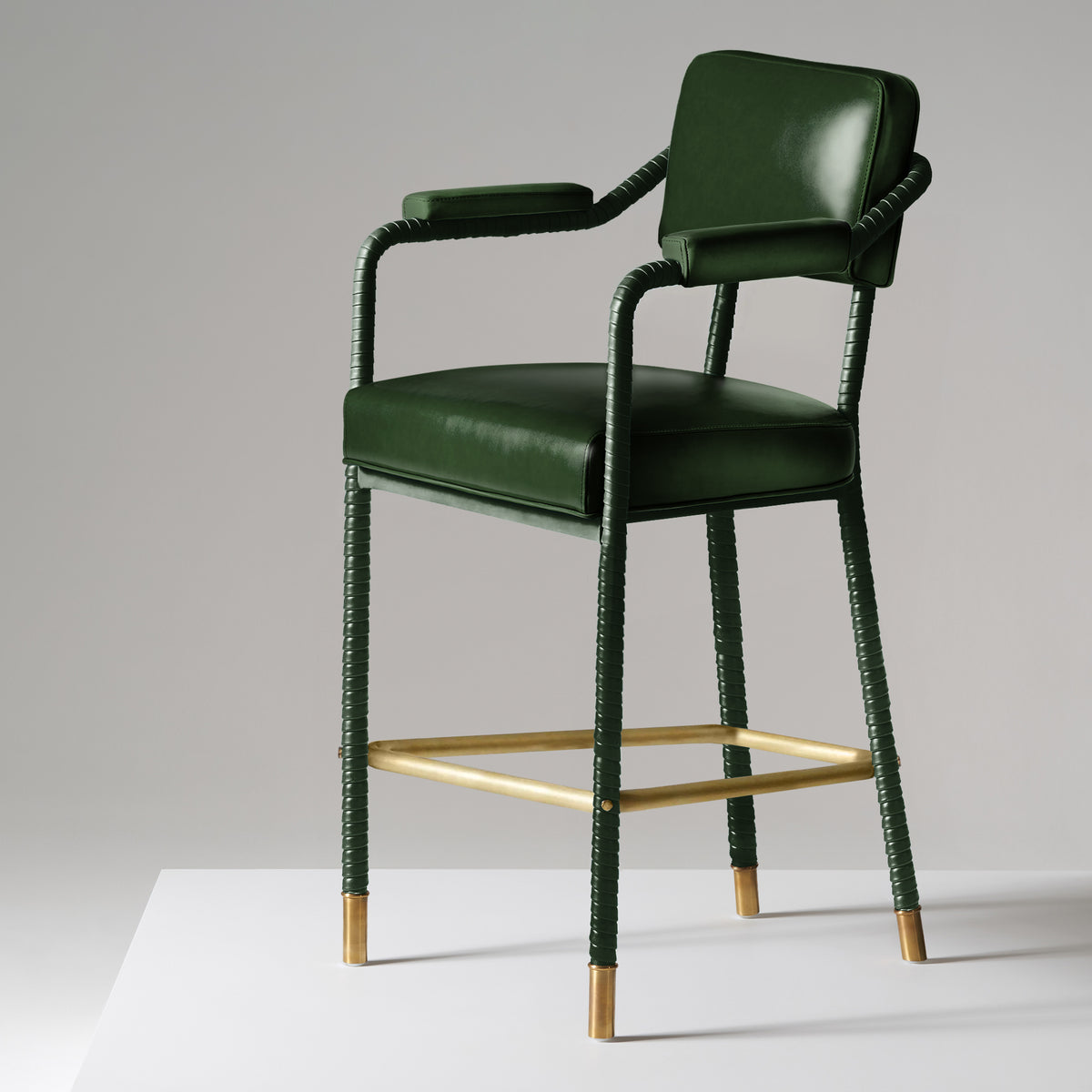 Easton Dining Stool - Green