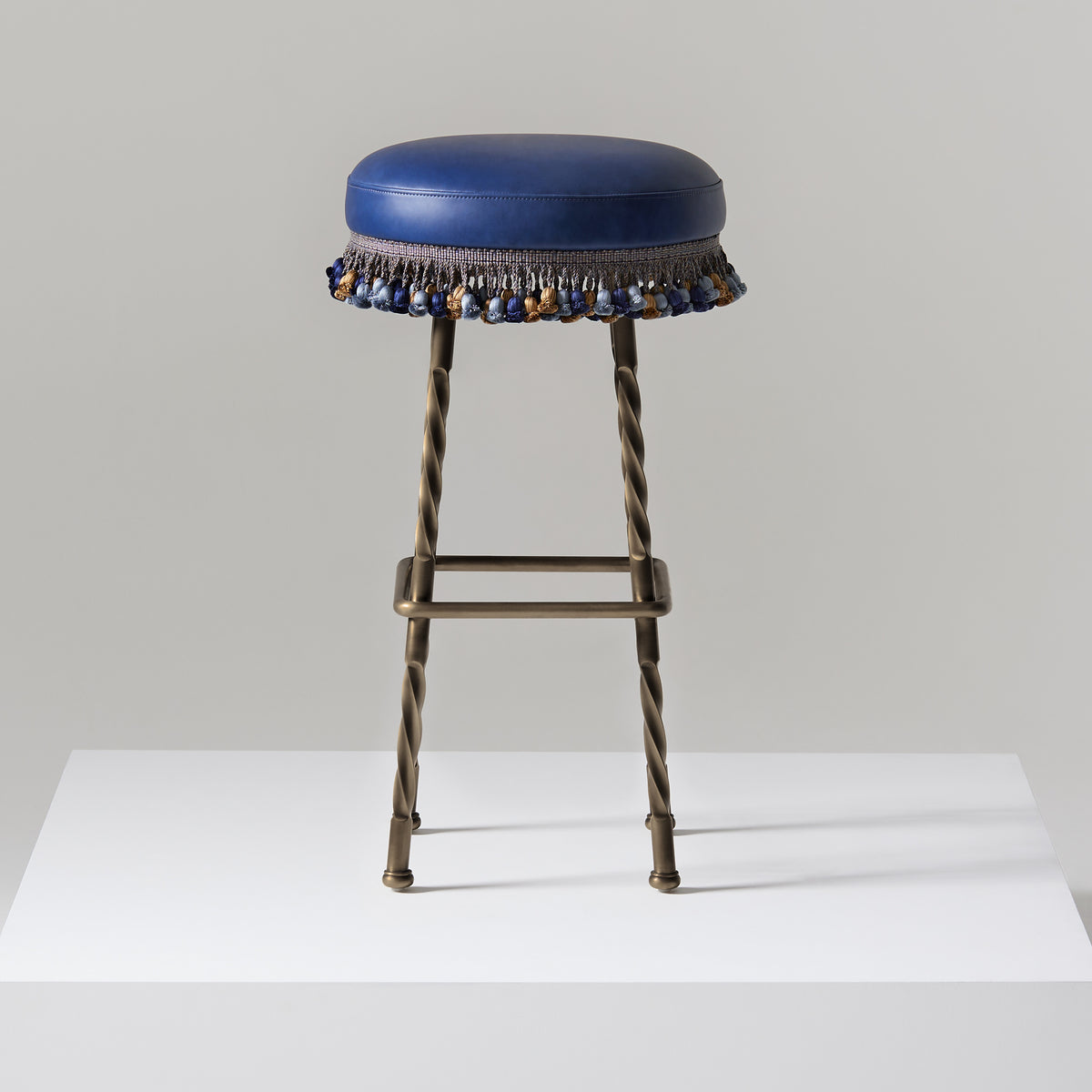 Stratton Counter Stool - Blue