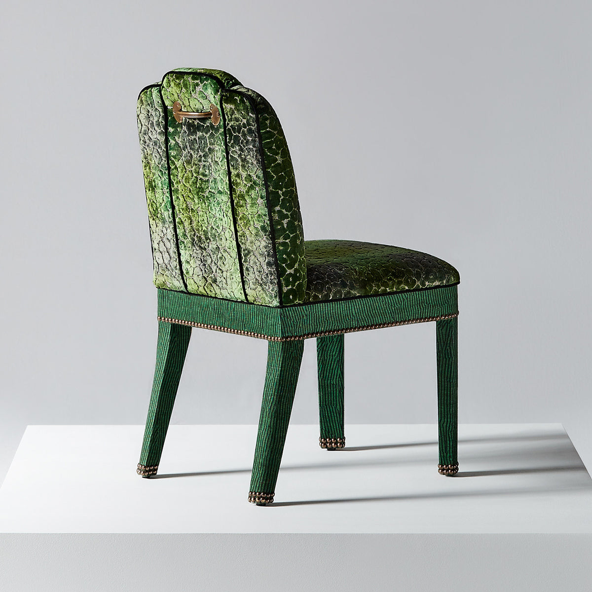 abbas dining chair emerald green