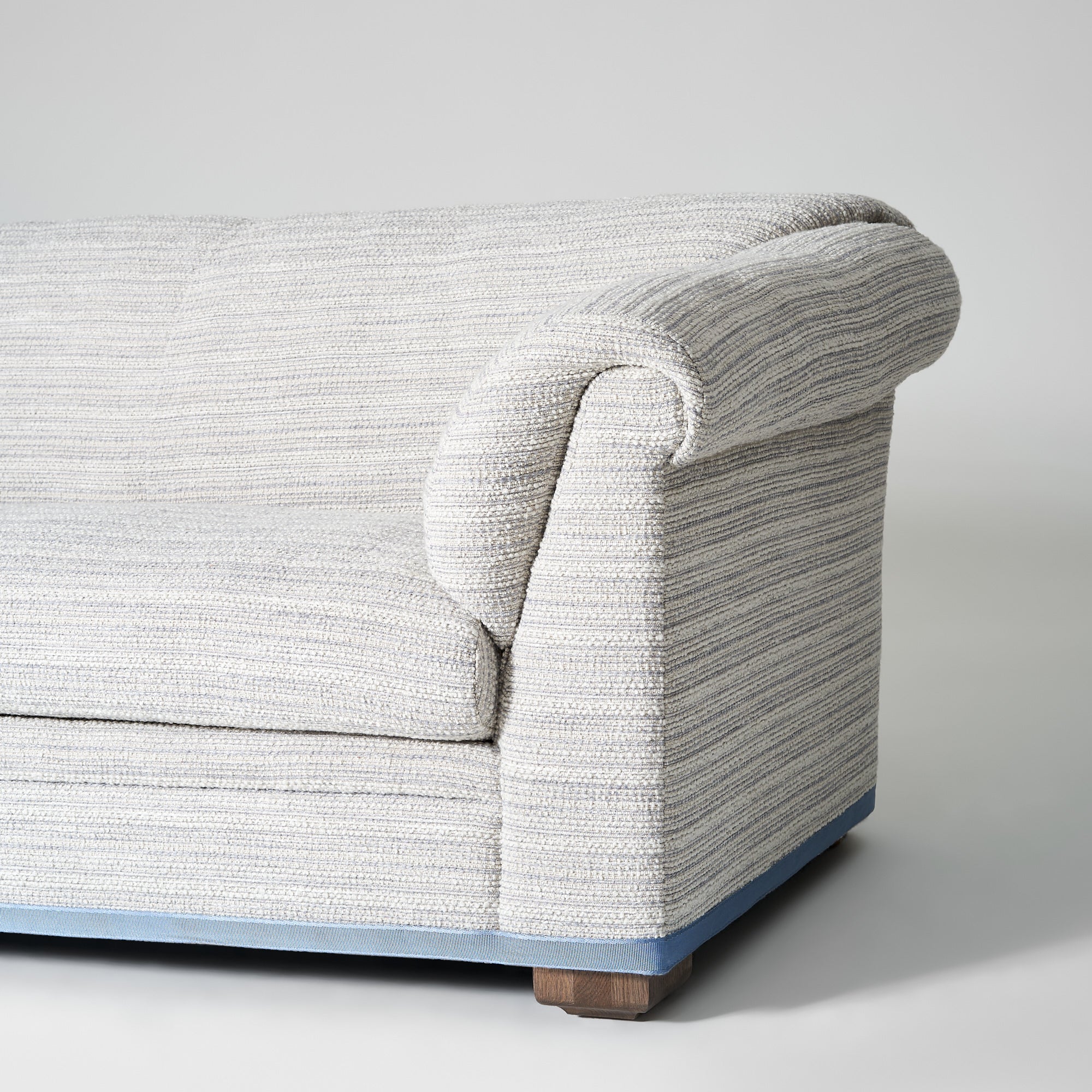 Crate and barrel delmar sofa top
