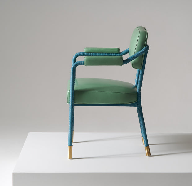 Easton Chair - Fern & Teal