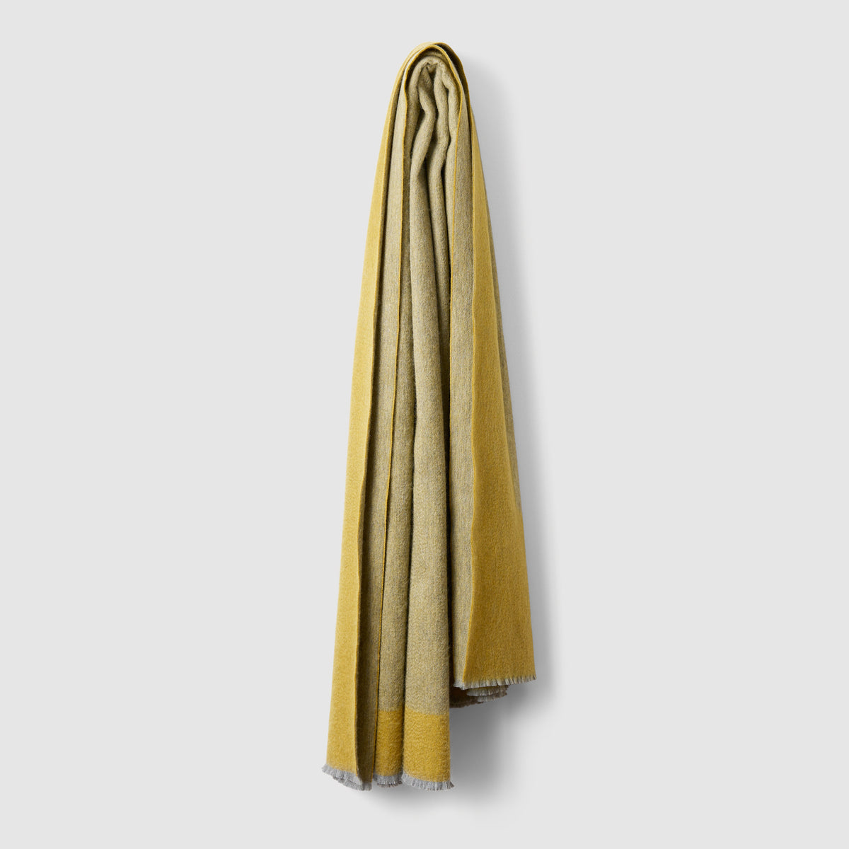 Anmore Cashmere Throw Blanket - Gold
