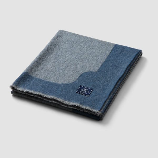 Anmore Cashmere Throw Blanket - Slate
