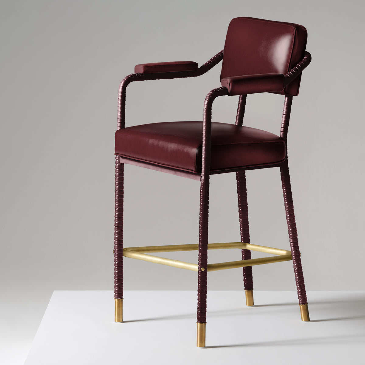 Easton Dining Stool - Red
