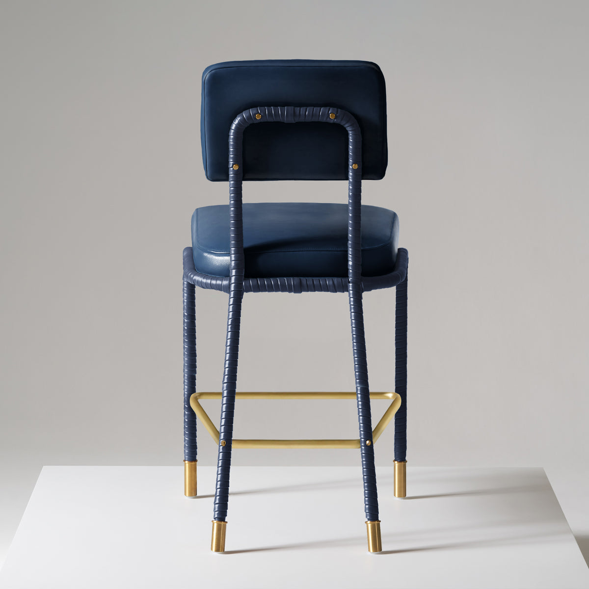 Easton Side Stool - Navy