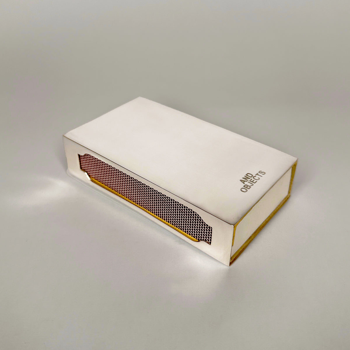 Silver Matchbox Sleeve underside
