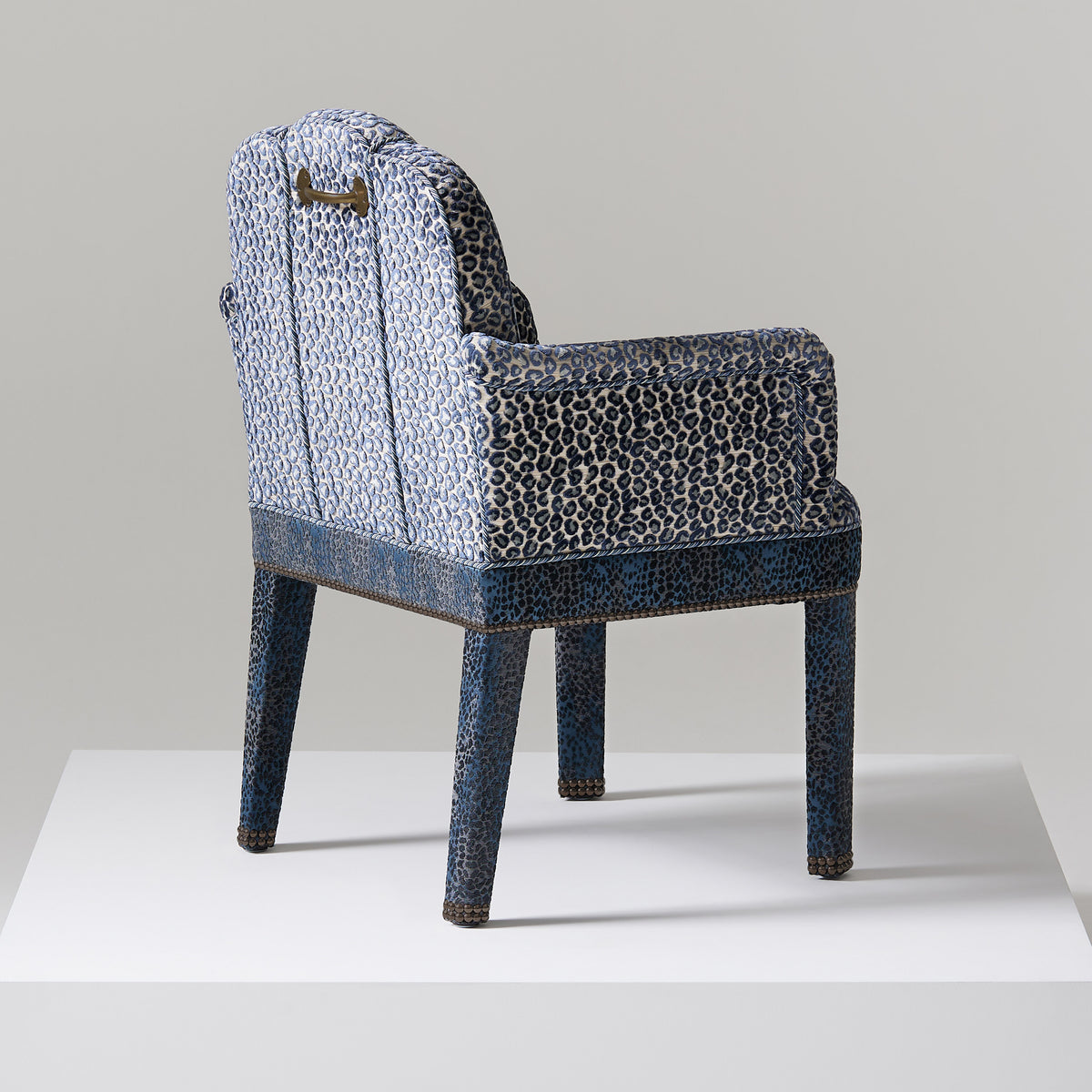 Abbas Carver - Lusia Indigo back right view