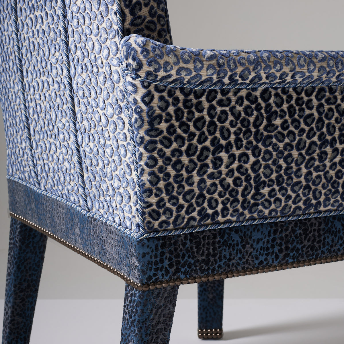 Abbas Carver - Lusia Indigo - Back Side View