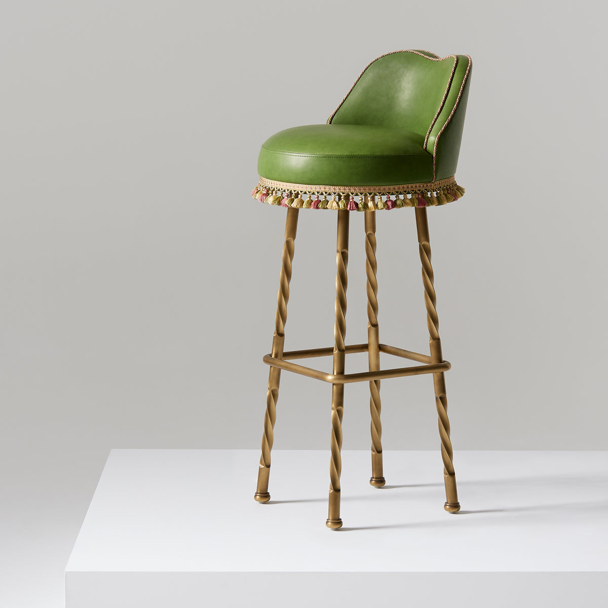 Horton Stool - Spruce Green