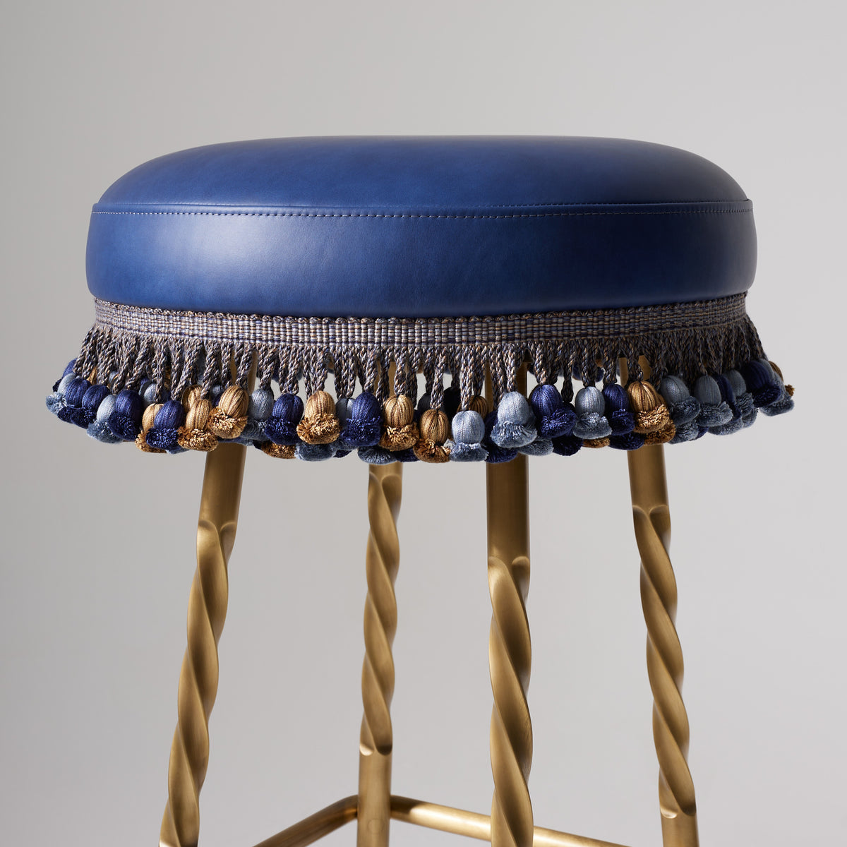 Stratton Counter Stool - Blue