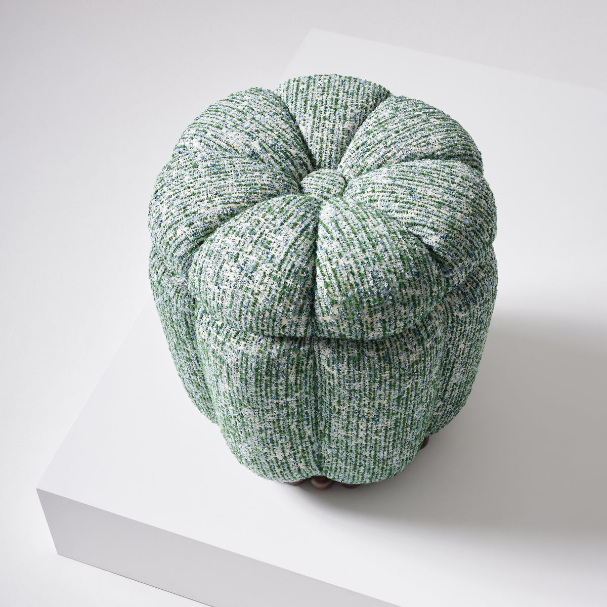 Leckford Stool - Ramble Green
