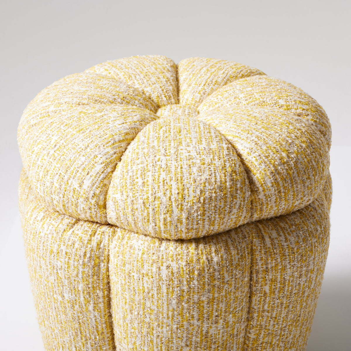 Leckford Stool - Ramble Yellow