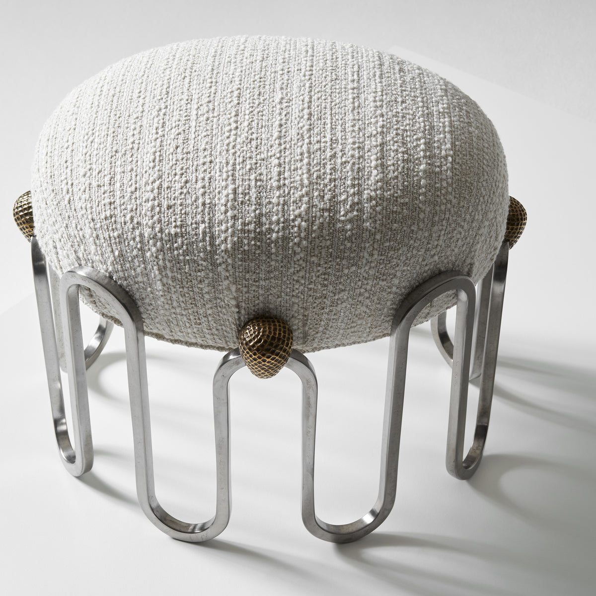 Denmead Stool - Ecru