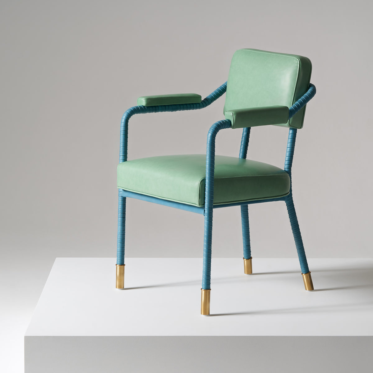 Easton Dining Chair - Fern & Teal