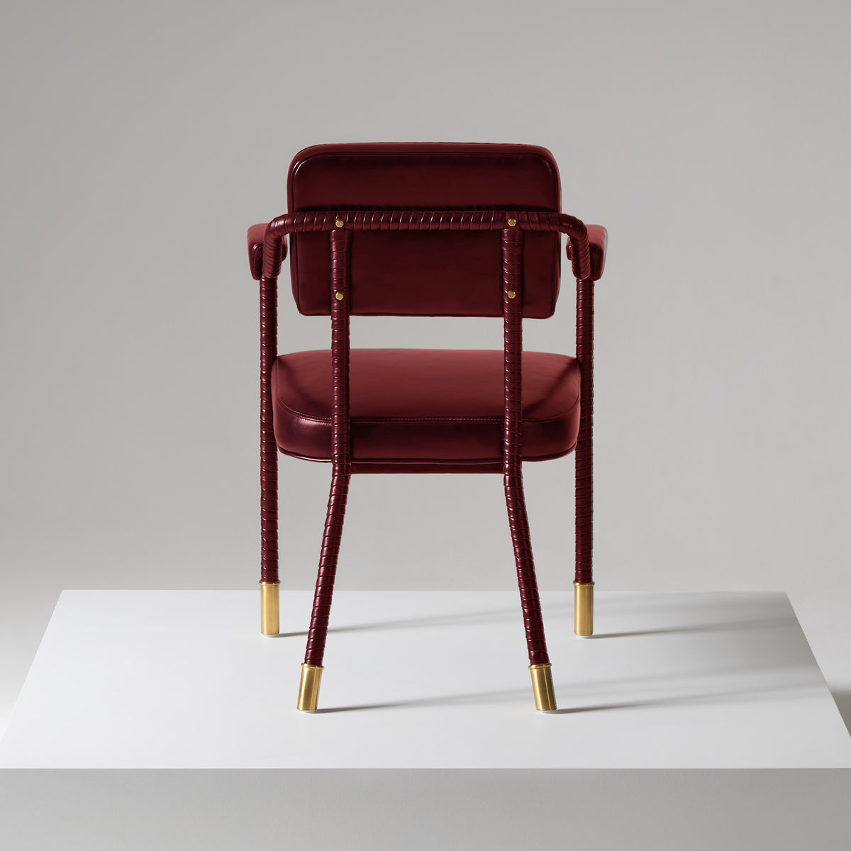 Easton Dining Chair - Red Back view