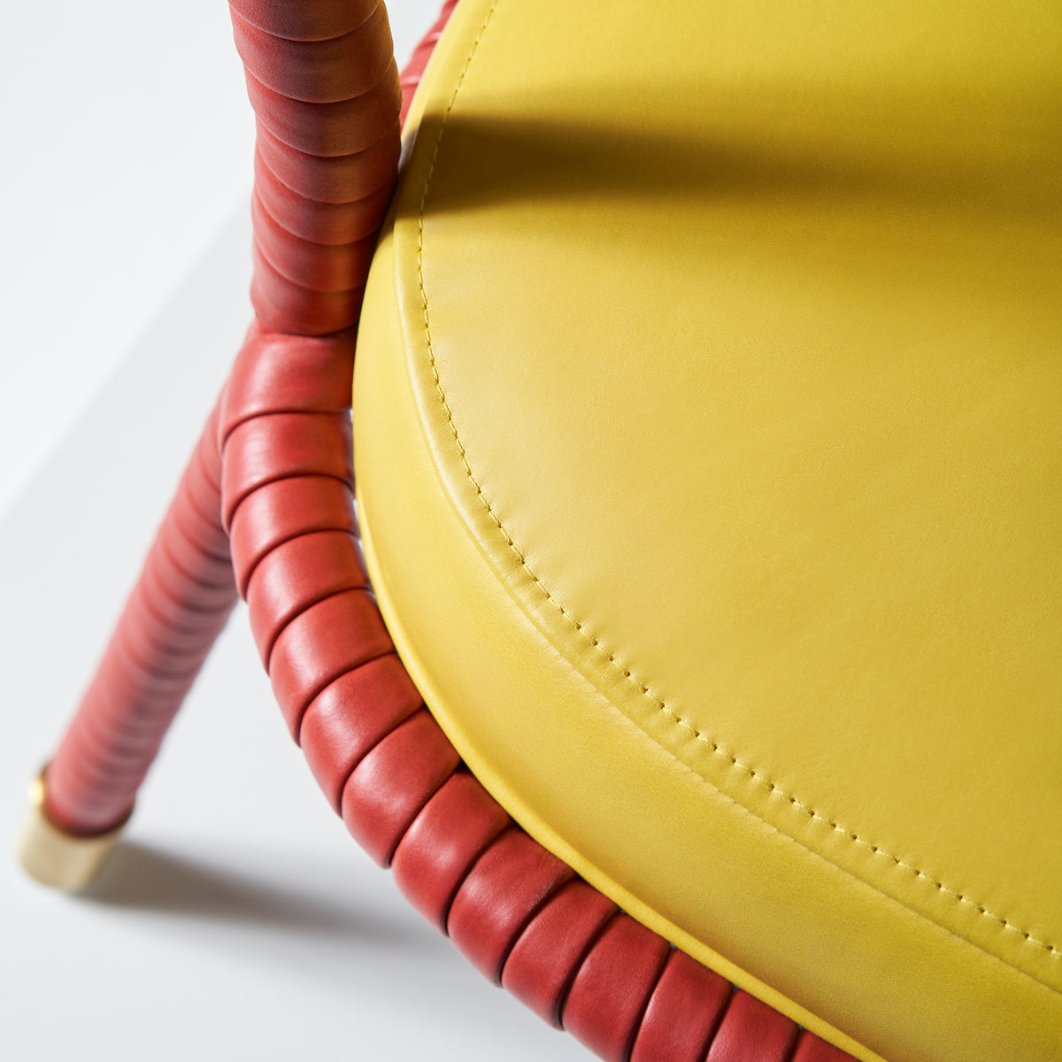 Easton Side Chair - Pear & Carmine